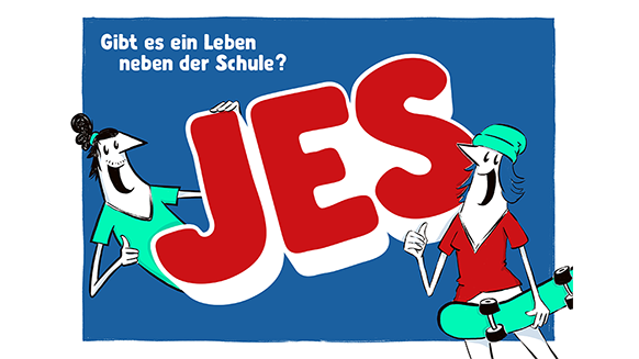 Banner des Projekts JES – Jugend Engagiert Sich | Quelle: © Paritätische Freiwilligendienste Sachsen gGmbH